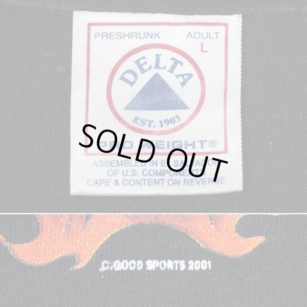 画像3: Early 00's FULL MOON CYCLES L/S Tシャツ "袖プリント" (3)