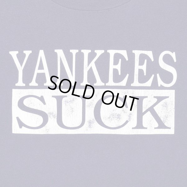 画像3: 00's YANKEES SUCK プリントTシャツ (3)