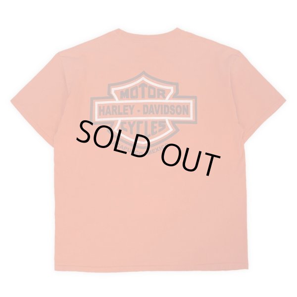 画像2: 00's HARLEY DAVIDSON 両面プリントTシャツ “ORANGE” (2)
