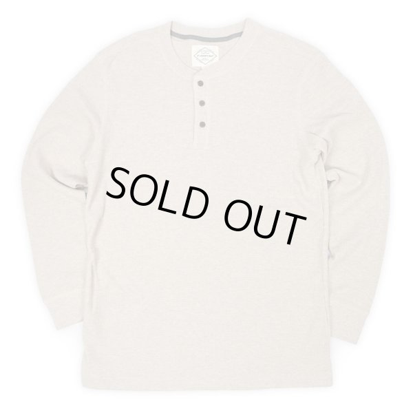 画像1: 00's ST JOHN'S BAY ヘンリーネック サーマルカットソー "DEADSTOCK" (1)