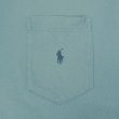画像3: 90's Polo Ralph Lauren ポケットTシャツ "BLUE" (3)
