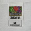 画像2: 90-00's Fruit of the loom L/S ブランクTシャツ "DEADSTOCK" (2)