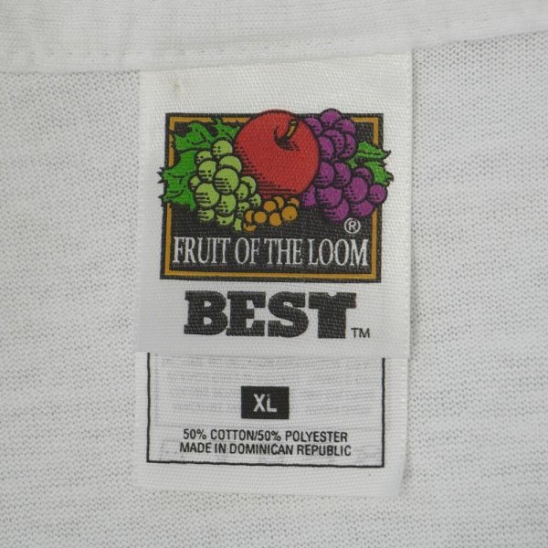 画像2: 90-00's Fruit of the loom L/S ブランクTシャツ "DEADSTOCK" (2)