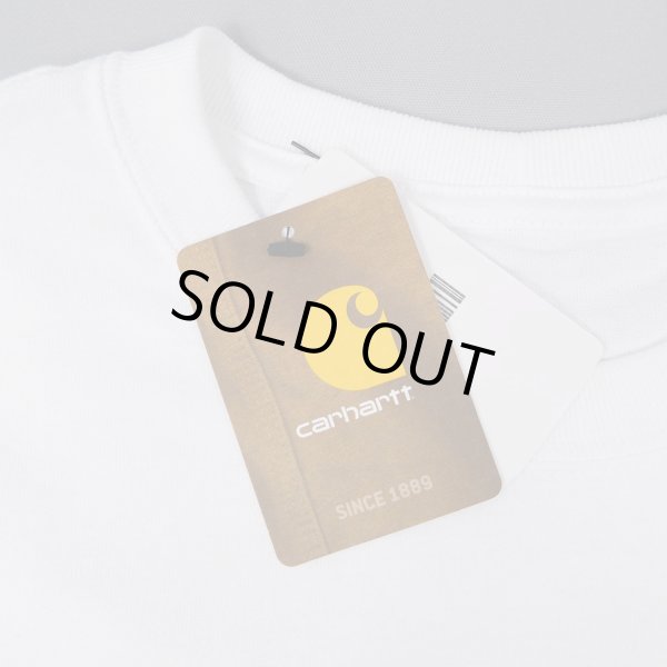 画像4: 新品 Carhartt K87 ポケットTシャツ “ORIGINAL FIT / WHITE” (4)