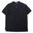 画像1: 90's Polo Ralph Lauren ポロシャツ "BLACK" (1)