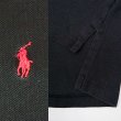画像3: 90's Polo Ralph Lauren ポロシャツ "BLACK" (3)