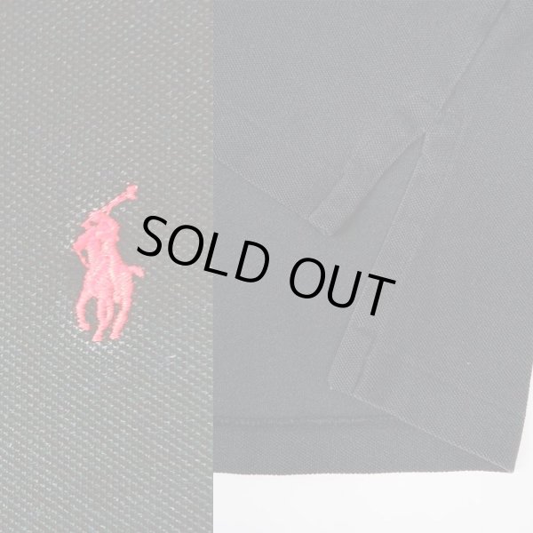 画像3: 90's Polo Ralph Lauren ポロシャツ "BLACK" (3)