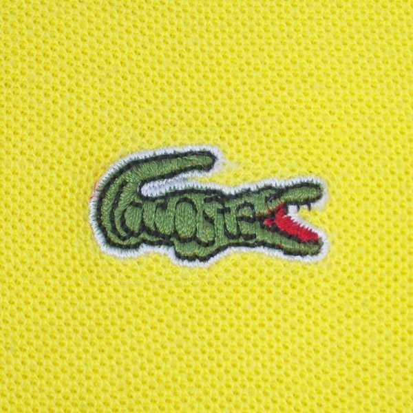 画像3: 80's LACOSTE ポロシャツ "MADE IN FRANCE / YELLOW" (3)