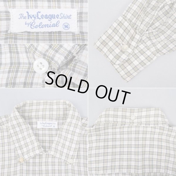 画像3: 60's The Ivy League Shirt 3点留め ボタンダウンシャツ (3)