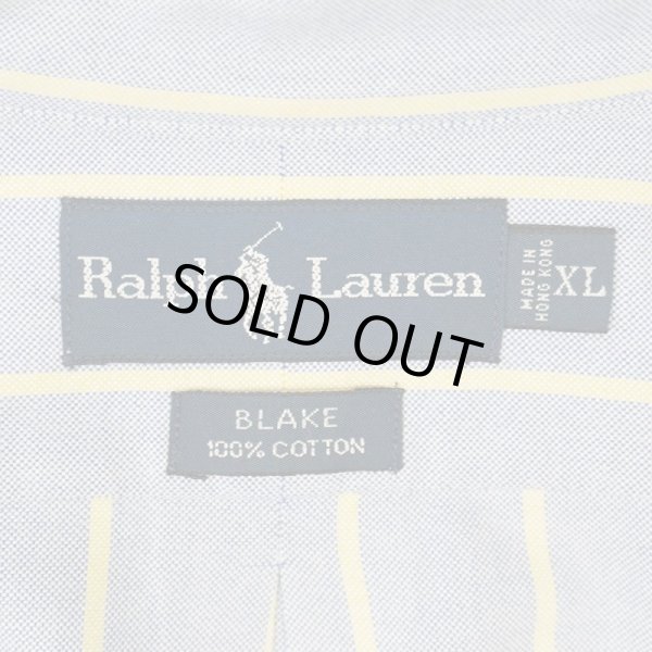 画像2: 90's Polo Ralph Lauren S/S ボタンダウンシャツ "BLAKE" (2)