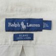 画像2: 90's Polo Ralph Lauren リネンボタンダウンシャツ "BLAKE" (2)