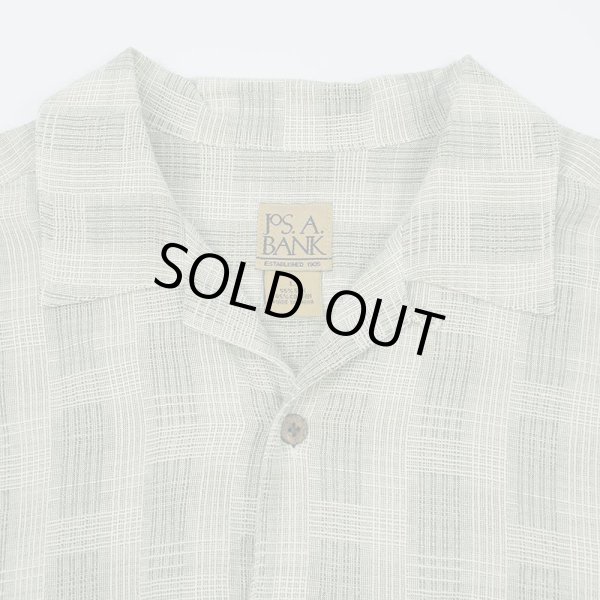 画像3: 00's Jos. A. BANK オープンカラー シルクシャツ (3)