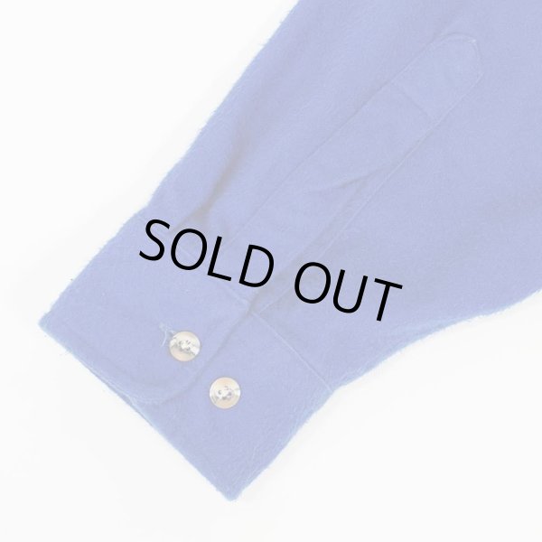 画像4: 90's ST.JOHN’S BAY シャモアクロス ワークシャツ “BLUE” (4)