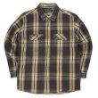 画像1: 00's FIELD & STREAM ヘビーネルシャツ "Black Plaid" (1)