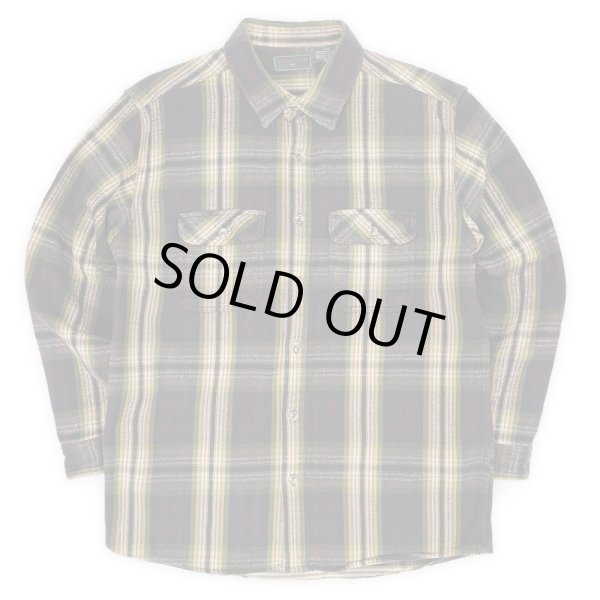 画像1: 00's FIELD & STREAM ヘビーネルシャツ "Black Plaid" (1)