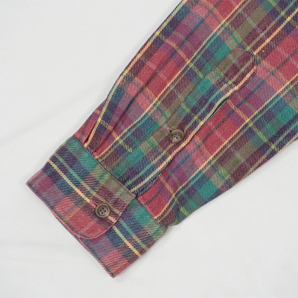 画像5: 90's POLO COUNTRY オープンカラー フランネルシャツ (5)