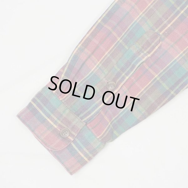 画像5: 90's POLO COUNTRY オープンカラー フランネルシャツ (5)