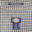 画像2: Late 90's Dickies S/S オープンカラーシャツ "BEIGE Plaid" (2)