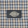 画像3: Late 90's Dickies S/S オープンカラーシャツ "BEIGE Plaid" (3)