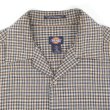画像4: Late 90's Dickies S/S オープンカラーシャツ "BEIGE Plaid" (4)