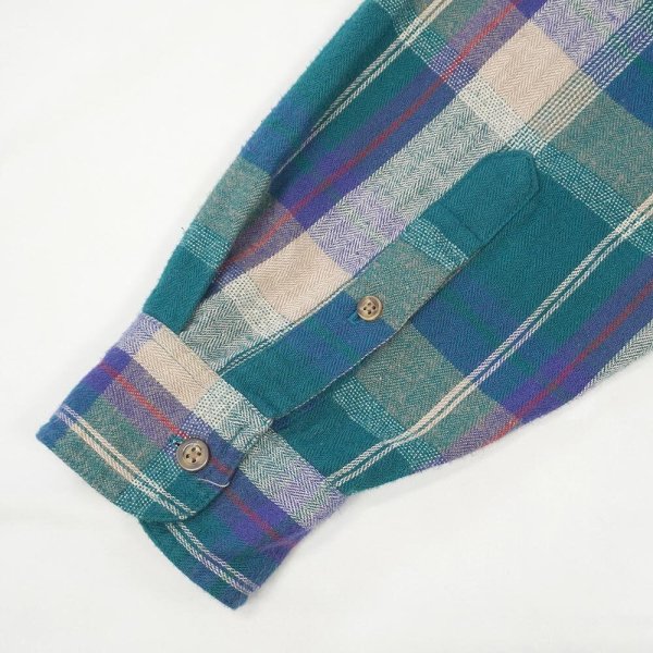画像4: 90's Eddie Bauer フランネルシャツ "Bainbridge Flannel" (4)