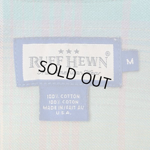 画像2: 00's RUFF HEWN フランネル ワークシャツ "MADE IN USA" (2)