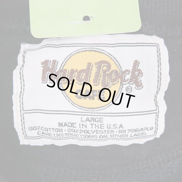 画像3: 90's Hard Rock CAFE ロゴ刺繍 スウェット "MADE IN USA" (3)