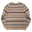 画像2: 90-00's Eddie Bauer ノルディック柄 ウールニット (2)
