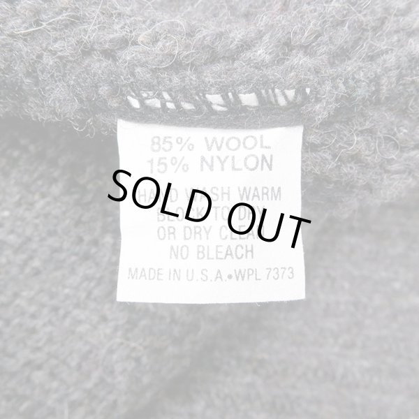 画像3: 80's L.L.Bean ショールカラー ウールニット “MADE IN USA” (3)