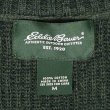 画像2: 00's Eddie Bauer コットン ジープニット "Olive" (2)