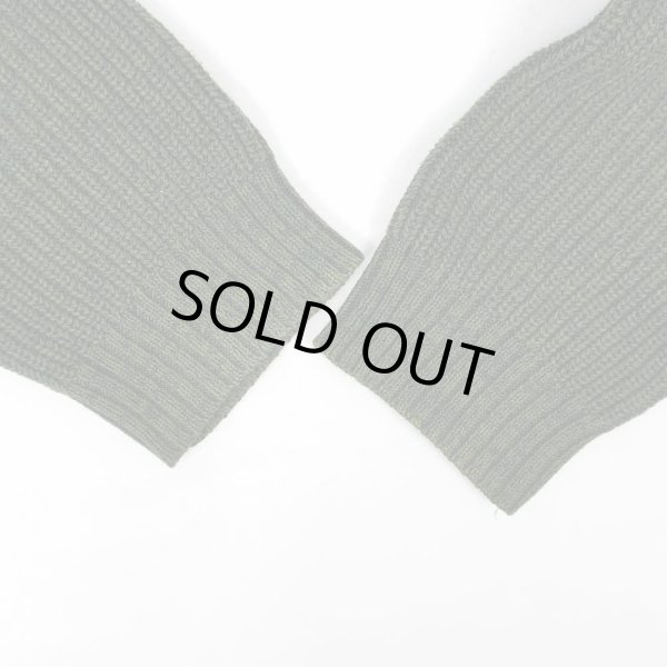 画像4: 00's Eddie Bauer コットン ジープニット "Olive" (4)