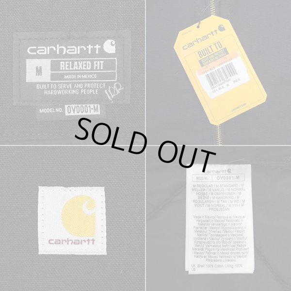 画像2: US Carhartt ダックベスト "V01 BLK" (2)