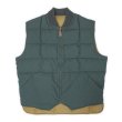 画像1: 90's Eddie Bauer リバーシブル ダウンベスト (1)