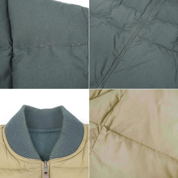 画像5: 90's Eddie Bauer リバーシブル ダウンベスト (5)