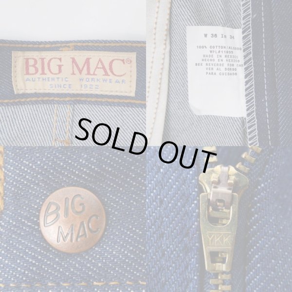 画像3: 80-90's BIG MAC デニムペインターパンツ “DEADSTOCK” (3)