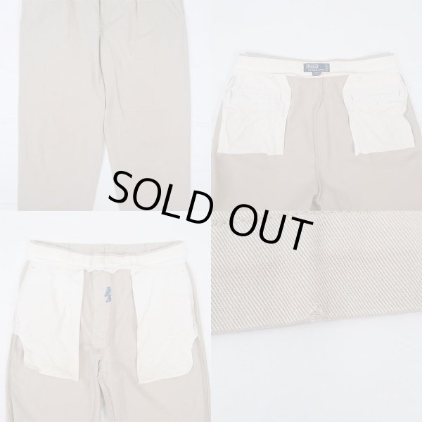 画像4: 90's Polo Ralph Lauren 2タック チノトラウザー "ANDREW PANT / W36 L30" (4)