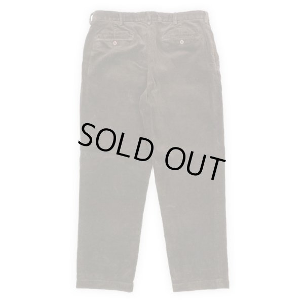 画像2: 00's Polo Ralph Lauren 太畝コーデュロイトラウザー “PRESTON PANT / DARK BROWN” (2)
