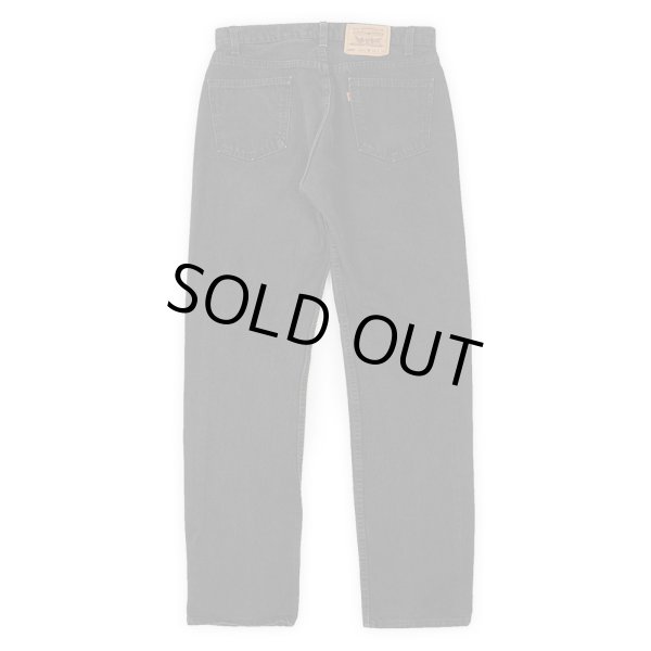 画像2: 90's Levi's 505 ブラックデニムパンツ "MADE IN USA" (2)