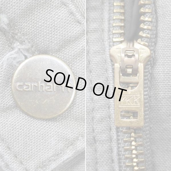 画像4: 00's Carhartt ライトダック ダブルニーペインターパンツ "実寸W33 L32" (4)