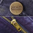 画像5: 00's Carhartt フランネルライナー ダックペインターパンツ "MADE IN USA / NAVY / W34 L32" (5)