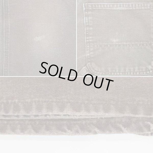 画像5: 00's Carhartt ダックペインターパンツ "W36 L32 / DARK BROWN" (5)