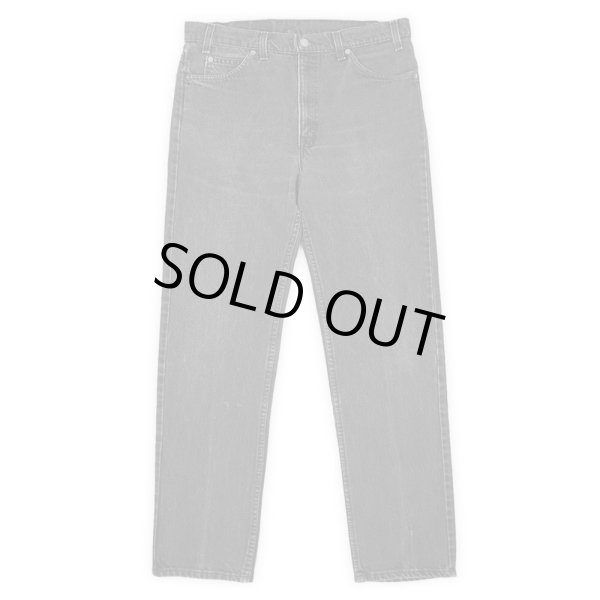 画像1: Early 90's Levi's 505 サルファ染め ブラックデニムパンツ "MADE IN USA / W34 L32" (1)