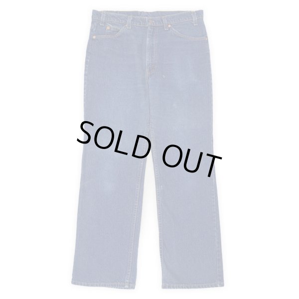 画像1: 80's Levi's 517 ブーツカット デニムパンツ "MADE IN USA / W36 L30" (1)