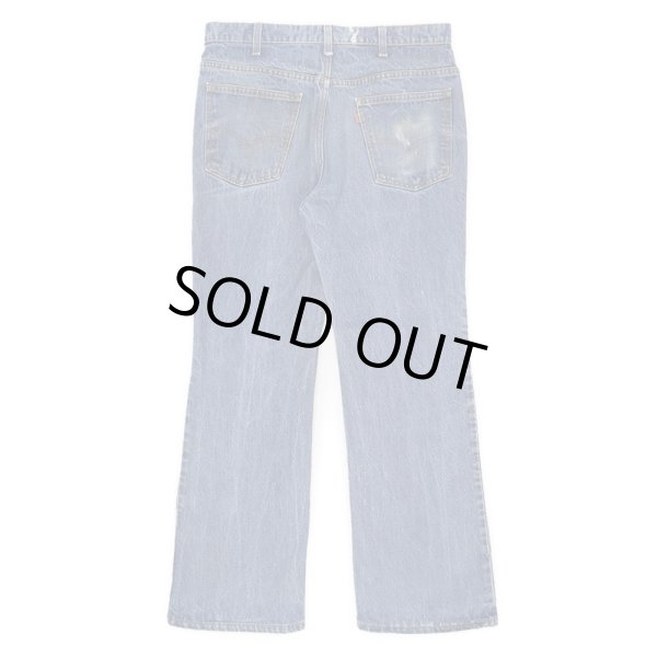 画像2: 80's Levi's 517 ブーツカットデニムパンツ "MADE IN USA / 実寸W34 L28.5" (2)