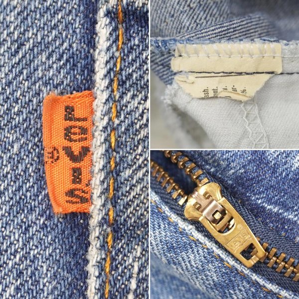 画像3: 80's Levi's 517 ブーツカットデニムパンツ "MADE IN USA / 実寸W34 L28.5" (3)