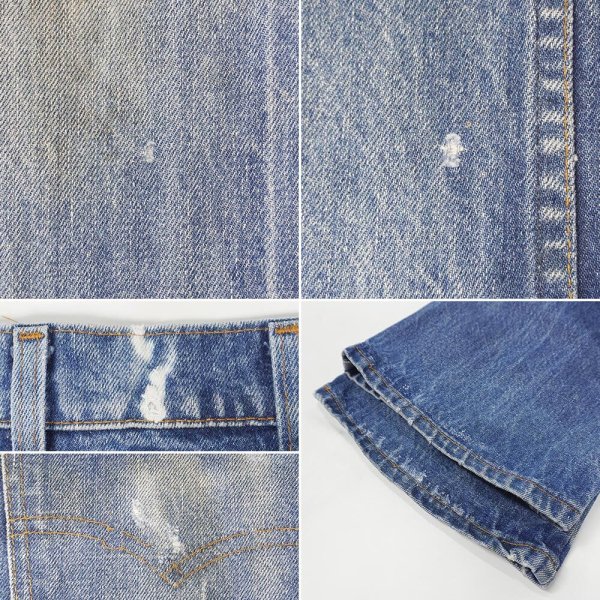 画像4: 80's Levi's 517 ブーツカットデニムパンツ "MADE IN USA / 実寸W34 L28.5" (4)