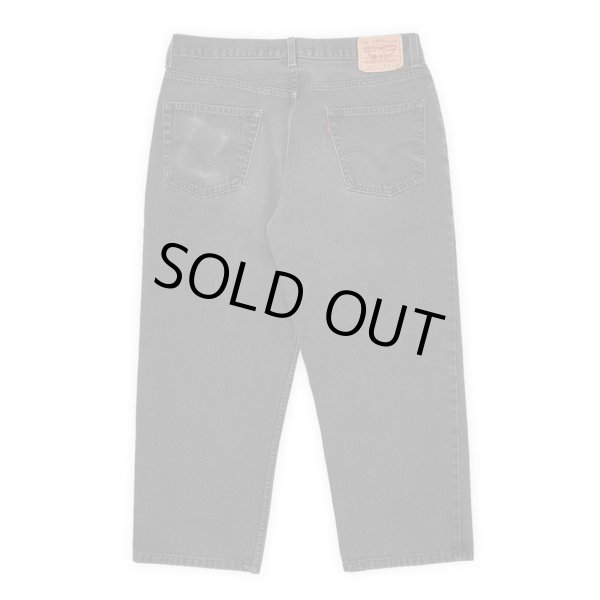 画像2: 00's Levi's 550 ブラックデニムパンツ "W36 L26相当" (2)