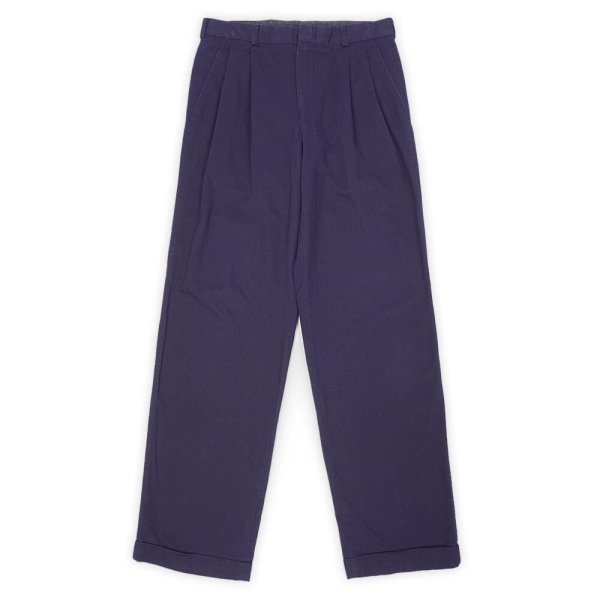 画像1: 90's LANDS' END 2タック チノトラウザー "MADE IN USA" (1)