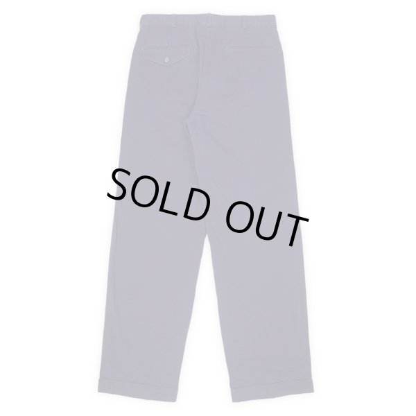 画像2: 90's LANDS' END 2タック チノトラウザー "MADE IN USA" (2)