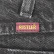 画像3: 00's RUSTLER 87619CB ブラックデニムパンツ "W36 L29" (3)